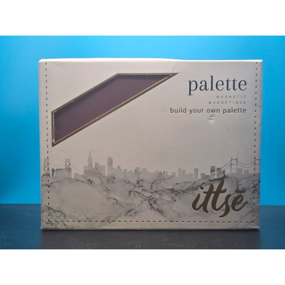 New Ittse The Van Ness Magnetic Eyeshadow Palette,4 Shades -Vegan Leather